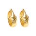 S925 Sterling Silver Design Big Ear Ring Car Flower Ear Buckle Fashionable Style Distinctive Korean Style Blogger Earrings Earrings_ipsvogv.com
