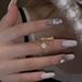 【 1551 People's Collection 】 Spicy Girl Single Item Sparkling Diamond Zircon Japanese And Korean Temperament Versatile_ipsvogv.com