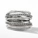 Cao Shi's Exquisite Micro Set Zircon Creative Women's Cross Ring Headpiece_ipsvogv.com