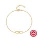 Women's Jewelry 925 Sterling Silver Cross Double Buckle Zircon Inlaid Daily Wear Bracelet Female Niche Design Bracelet_ipsvogv.com