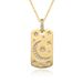 Ins New Personality Crescent Necklace For Men And Women Spot Simple Copper Plated Gold Inlaid Zirconium Sweater Chain All Match_ipsvogv.com