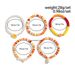 5-piece Starfish Shell Soft Pottery Bracelet Set 2025 Summer Sweet Temperament Beach Travel Vacation Accessories_ipsvogv.com