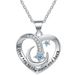 Star Shaped Moon Fashion Mother's Day Necklace Female Simple Star Moon Exquisite Clavicle Chain Necklace_ipsvogv.com