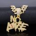 Unisex Hip Hop Full Diamond Letter Love NO LOVE Pendant Street Niche Hiphop Personality Cuban Chain_ipsvogv.com