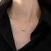 Car Flower Transit Bead Necklace For Women, Simple And New Cool Style, Collarbone Chain, Niche Design, Light Luxury_ipsvogv.com