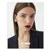 Gold Earrings for Women Heart Shaped Rose Gold Earrings K Love Simple Fashion Earrings_ipsvogv.com