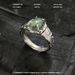 Silver Water Grass Texture Zircon Living Mouth For Women, Niche Design, Fashionable Personality, High-end Feeling, Index_ipsvogv.com