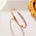 Hot Selling Snake Bone Inlaid Stainless With Female Design, Fan Leaf Shaped White Shell Titanium Steel Bracelet_ipsvogv.com
