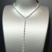 Temperament New Light Luxury Zircon Full Diamond Necklace Y-shaped Adjustable Long Choker Versatile Sweater Chain_ipsvogv.com