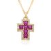 Necklace Women Jewelry Zircon Cross Zircon High End Simple Niche Design Pendant Women Accessories_ipsvogv.com