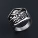 Hip-Hop Retro Punk Skull 304 Stainless Steel Polishing Men's Rings_ipsvogv.com