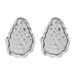 E13092ins Design Texture Simple Cold Style Irregular Metal Earrings Female_ipsvogv.com