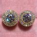 Cao Shi, Japan, and South Korea's New with Super Sparkling Round Zircon Full Diamond E, Elegant Style for Women_ipsvogv.com