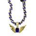 Colorful Blue And White Diamond Wings Pendant Personalized Creative Hiphop Cuban Chain Necklace Jewelry_ipsvogv.com