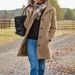 Women's Clothing womenswear spring and autumn simple medium and long quality women's coat woolen coat_ipsvogv.com
