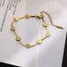 Titanium Steel For Women Simple Hip-Hop Niche Forest Style Design Round Piece Snake Bone Chain Jewelry Bracelet Set_ipsvogv.com