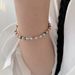 S Pure Silver Natural Tourmaline For Women, Korean Ins, Niche Design, High-end Temperament, Blogger, Same Style Bracelet_ipsvogv.com