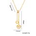 Instagram Style Jewelry Roman Digital Circular Ring True Shell Love Titanium Steel Gold Mother Of Pearl Necklace Female_ipsvogv.com