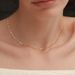 Women's Jewelry Fine Glitter Lip Chain Necklace Light Luxury High End Design Sense Fashion Commuting Stacking Clavicle Chain_ipsvogv.com