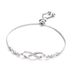 New Creative Adjustable With Micro Inlaid Water Diamond 8-shaped Bracelet_ipsvogv.com