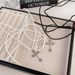 Personalized Dark Bow Tie Cross Pendant Versatile Gothic Style Spicy Girl Necklace Collarbone Chain Accessory_ipsvogv.com