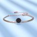 Two In One Stacking Tennis Racket Bracelet Rose Gold_ipsvogv.com