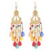 Women’s Jewelry Set Fashion Long Tassel Ethnic Style Earrings For Women Retro Design Slim Water Drop Hollow Exaggerated Tassel Earrings_ipsvogv.com