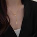 Necklace 2022 New Trendy Simple Pendant Titanium Steel Non Fading Jewelry Korean Edition Light Luxury Temperament_ipsvogv.com