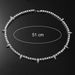 Hip Hop Feng Shui Drip Diamond Spliced Cuban Necklace Trendy Nightclub Cool Collar Chain Bracelet Jewelry_ipsvogv.com