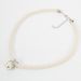 Jewelry pearl multi strand woven short necklace choker neck F1060_ipsvogv.com