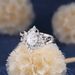 Sanjie Inlaid Moonstone Colorful Treasure For Women, Fashionable And Versatile, Waterdrop Zircon Star Moon Pair Ring_ipsvogv.com