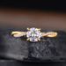 Sanjie Simple And Fashionable Inlaid Zircon New Gold Plated Ring Jewelry_ipsvogv.com