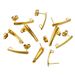 Stainless 20mm Long Titanium Steel Welding Rings, Jewelry Making Accessories, Earrings, Ear Posts, Accessories_ipsvogv.com