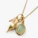 Women's Jewelry Aventurine Shell Conch Necklace Retro Ins Style French Necklace Gold Plated_ipsvogv.com