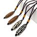 Natural Tibetan Nine Eyed Tianzhu Agate Necklace, Buddhist Beads, Men's Women's Cultural And Decorative Items, Ethnic_ipsvogv.com