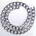 Mens Cuban Heavy Jewely Necklace Stainless Steel Silver Tone_ipsvogv.com