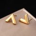 Korean Version Of Fashionable V-shaped Necklace For Women's Instagram With Cool Niche Design. It Is A Trendy And_ipsvogv.com