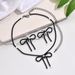 Women’s Jewelry Set Fashion Super Flash Claw Chain Full Diamond Bow Necklace Exaggerated Accessories Female Trendy Banquet Bridal Jewelry_ipsvogv.com