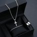 Women's Jewelry Set Fashion Cross Pendant Ring Bracelet Necklace Jewelry Set Personality Fashion Trend Jewelry_ipsvogv.com