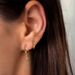 Brass With Real Gold Plating, Hot Selling Across, Fashionable And Simple Star Pendant, Versatile Ladies' Earrings Three Piece Set_ipsvogv.com