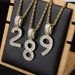 Arabic T Square Number Pendant Micro Inlaid Zircon Hip Hop Men And Women Couple Necklace Can Be Spliced And Ordered_ipsvogv.com
