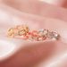 Popular chain ring hip hop full circle zircon gold plated ring female ins style_ipsvogv.com