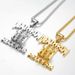 Men‘s Jewelry Creative Nightclub Hip Hop Fashion Personality DEA THROW Titanium Steel Pendant Necklace_ipsvogv.com