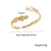 Stainless Steel Bracelet For Women, Non Fading And Adjustable. Women's Exaggerated High-end Hand Jewelry_ipsvogv.com