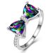 Cao Shi Caibao Series Premium Luxury Bow Tie Zircon Ring Sweet Cool Wind Index Finger Ring Female_ipsvogv.com