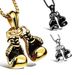 2023 Double Punch Set Alloy Pendant Necklace Personalized Men's Boxing Gloves Fitness Sports Accessories_ipsvogv.com