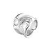 Unisex Jewelry Fashion Popular Irregular Ring Opening Design Unisex Exaggerated Ins Style Ring_ipsvogv.com