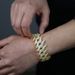 Men's Jewelry Set Fashion Men's Personality Hip Hop New 30mm Wide Thorn Cuban Bracelets_ipsvogv.com