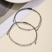 Hot Selling Parent Child Bracelet Family Sisters And Friends Woven Stainless Steel Bead Bracelet Morse Code Bracelet_ipsvogv.com