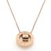 Men And Women's Jewelry Fashion Temperament Roman Numeral Diamond Necklace Couple Plated Double Ring Transfer Bead Necklace_ipsvogv.com